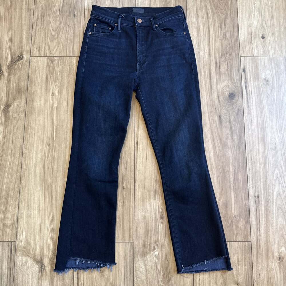 Mother Insider Crop Step Fray Women’s Size 26 After Party Wash USA Boho